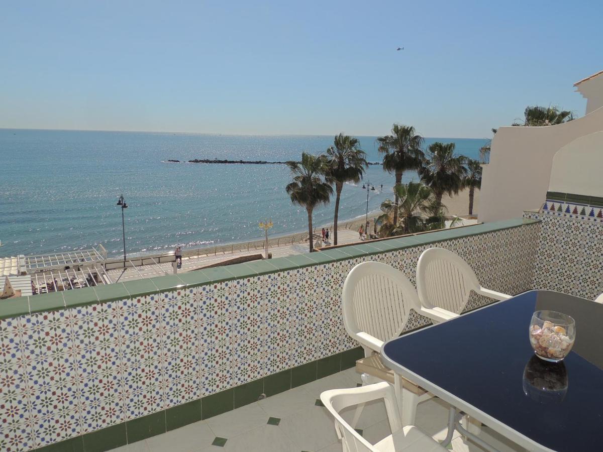 Ferienwohnung Las Gaviotas Beach - Playa - Sea Front - Frente Al Mar Benalmádena Exterior foto