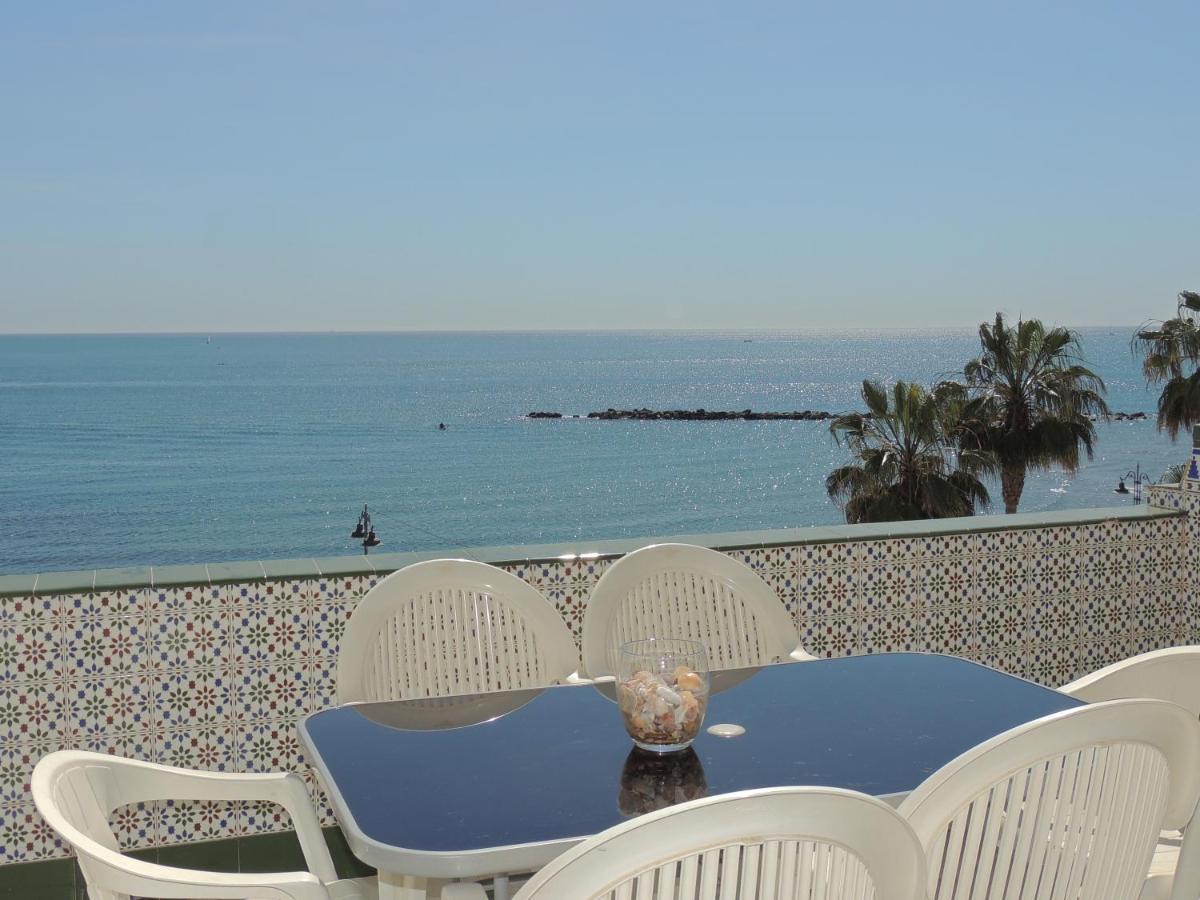 Ferienwohnung Las Gaviotas Beach - Playa - Sea Front - Frente Al Mar Benalmádena Exterior foto